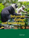BEHAVIORAL ECOLOGY AND SOCIOBIOLOGY杂志封面